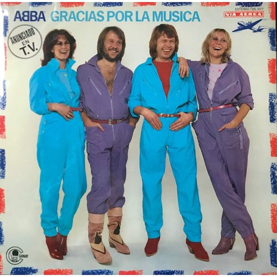 Пластинка ABBA Gracias Por La Musica